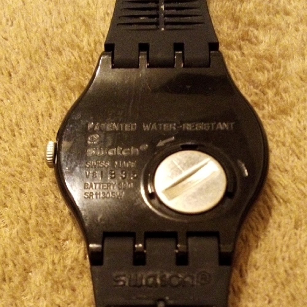 Swatch Black and Blue - Picture 3 of 6